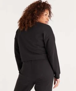 The Standard Stitch French Terry Crop Sweatshirt