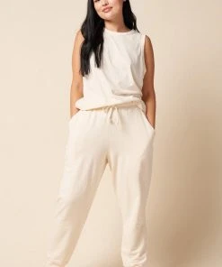 The Standard Stitch Vintage Tank - Bone Made In USA