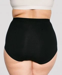 Thunderpants USA Plain Black Sky Rise Underwear