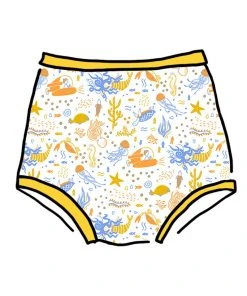 Thunderpants USA Under The Sea Sky Rise Underwear