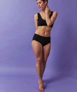 Thunderpants USA Plain Black Bralette Best Sellers