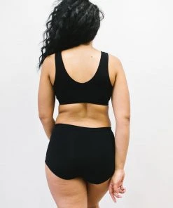 Thunderpants USA Plain Black Bralette Best Sellers