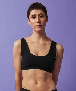 Thunderpants USA Plain Black Bralette Best Sellers