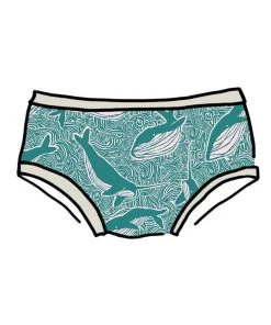 Thunderpants USA Marine Whales Hipster Underwear