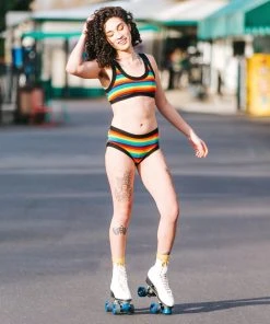 Thunderpants USA Rainbow Stripe Hipster Underwear Best Sellers