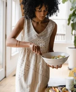 Anchal Tie Back Tank Midi Dress