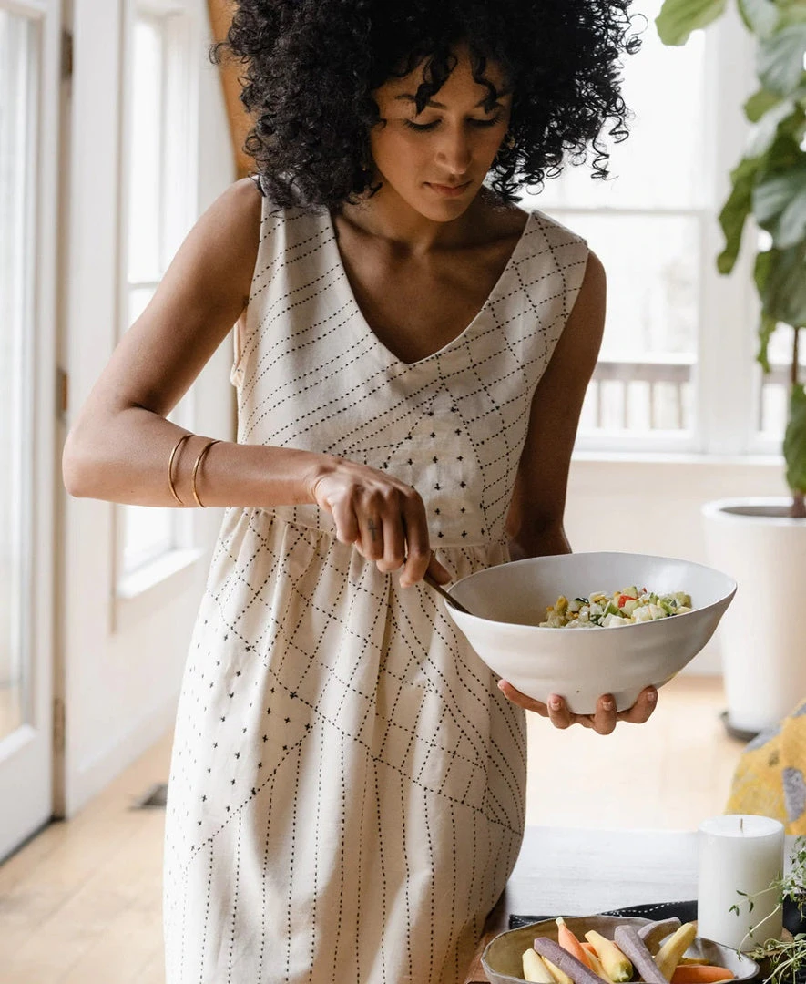 Anchal Tie Back Tank Midi Dress Anchal Tie Back Tank Midi Dress