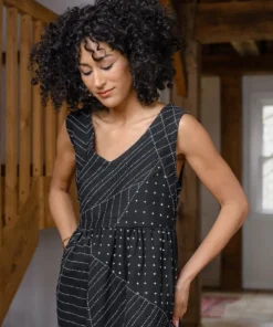 Anchal Tie Back Tank Midi Dress 2 Anchal Tie Back Tank Midi Dress