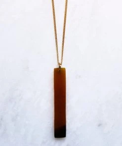 Hathorway Tinh Horn Pendant Necklace 9 Hathorway Tinh Horn Pendant Necklace