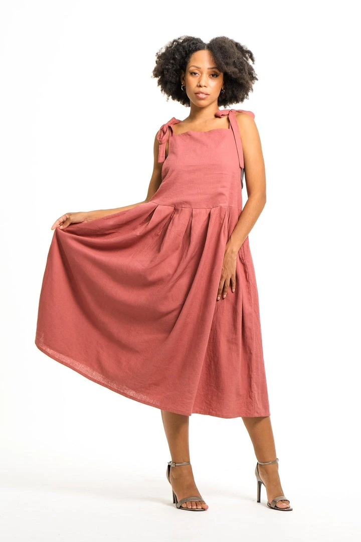 Tonlé Clothing Skylar Upcycled Dress Tonlé Clothing Skylar Upcycled Dress