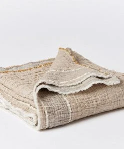 Coyuchi Topanga Matelasse Throw Blanket Home Goods