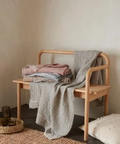 Coyuchi Topanga Matelasse Throw Blanket Home Goods