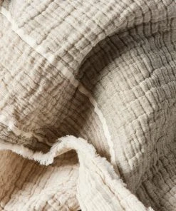 Coyuchi Topanga Matelasse Throw Blanket Home Goods