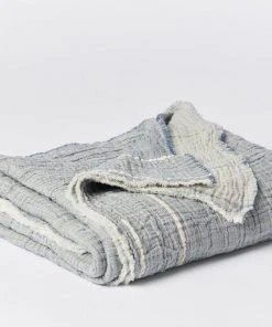 Coyuchi Topanga Matelasse Throw Blanket Home Goods