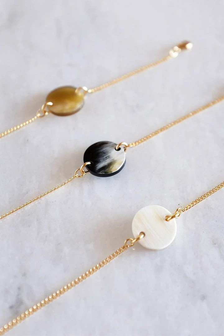 Hathorway Tran Quoc Dainty Horn Charm Bracelet Jewelry Hathorway Tran Quoc Dainty Horn Charm Bracelet Jewelry