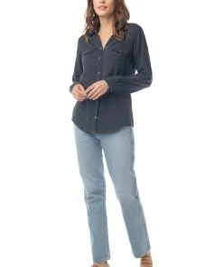 Synergy Organic Clothing True Blue Top - Black