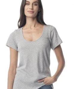 Synergy Organic Clothing Ultimate Tee - Heather Gray