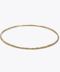 Nisolo Best Sellers Upcycled Thin Hammered Bangle
