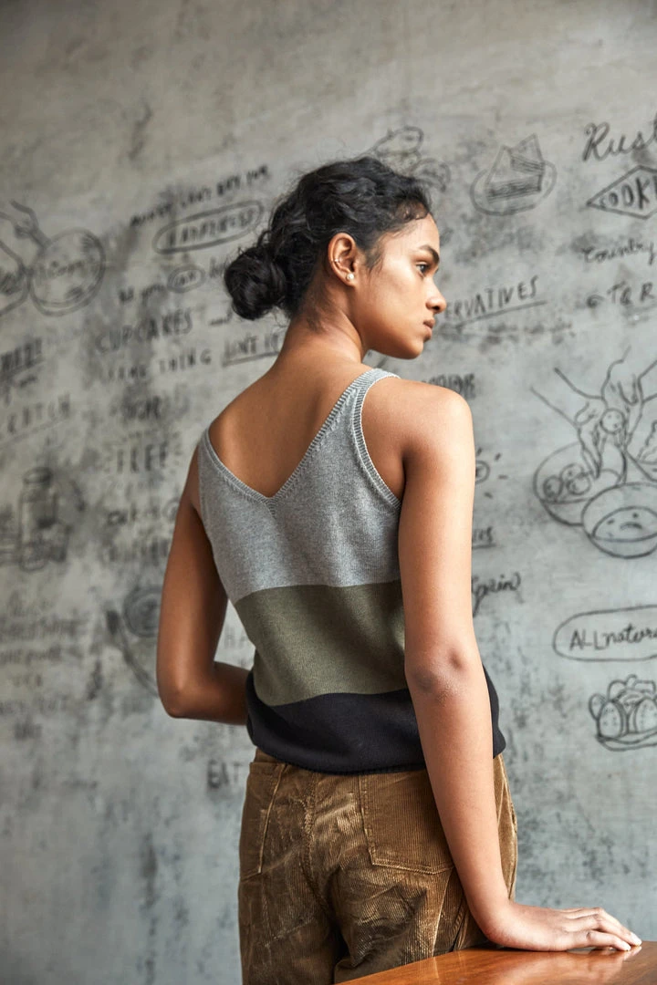 No Nasties V-Neck Knit Tank Clothing No Nasties V-Neck Knit Tank Clothing