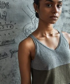 No Nasties V-Neck Knit Tank Clothing 2 No Nasties V-Neck Knit Tank Clothing