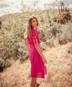 Valani Sitha Tencel Top - Lilac Rose