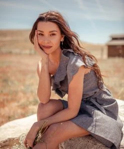 Valani Clothing Sokha Hemp Midi Dress 4 Valani Clothing Sokha Hemp Midi Dress