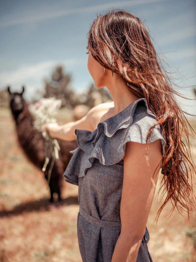 Valani Clothing Sokha Hemp Midi Dress Valani Clothing Sokha Hemp Midi Dress