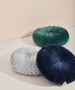 Casa Amarosa Velvet Round Throw Pillow Home Goods