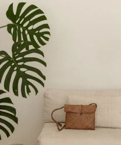 Village Thrive Amber Woven Seagrass Crossbody Bag