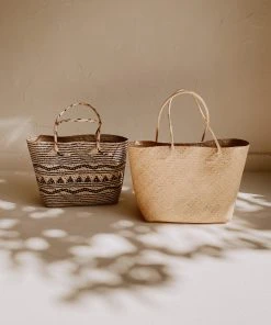 Village Thrive Avery Rattan Day Tote Bag