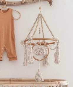 Village Thrive Beaded Baby Mobile Home Goods