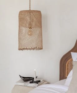 Village Thrive Borneo Rattan Pendant Lamp Shade
