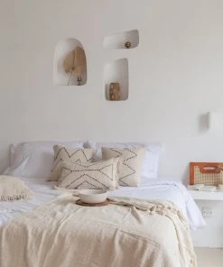 Village Thrive Natural Tone Throw Blanket