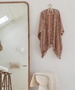 Village Thrive Natural Tone Throw Blanket