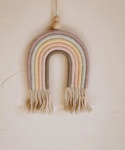Village Thrive Mia Macrame Rainbow Wall Hanging