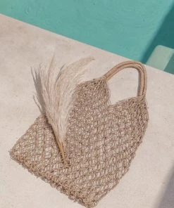 Village Thrive Accessories Natural Net Market Tote Bag