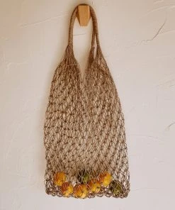 Village Thrive Accessories Natural Net Market Tote Bag