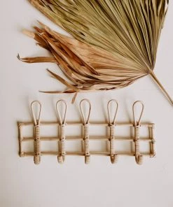 Village Thrive Nusa Rattan Wall Hooks