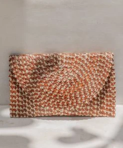 Village Thrive Ombre Rattan Clutch Bag Accessories 9 Village Thrive Ombre Rattan Clutch Bag Accessories
