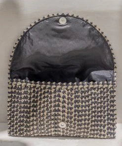 Village Thrive Ombre Rattan Clutch Bag Accessories 2 Village Thrive Ombre Rattan Clutch Bag Accessories