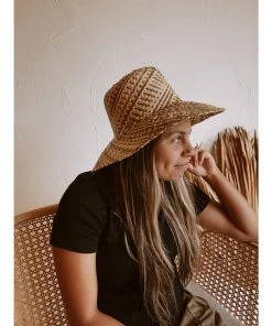 Village Thrive Accessories Woven Bucket Hat