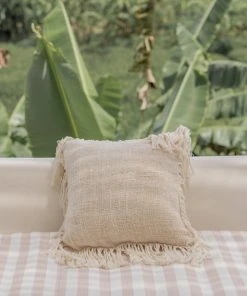 Village Thrive Home Goods Tassel Fringe Throw Pillow Cover