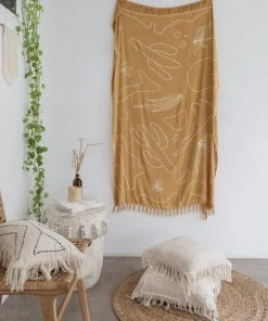 Village Thrive Home Goods Tassel Fringe Throw Pillow Cover