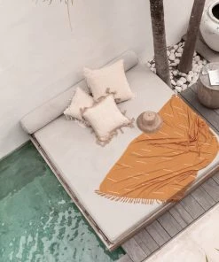 Village Thrive Home Goods Tassel Fringe Throw Pillow Cover