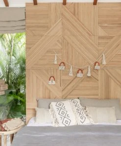 Village Thrive Home Goods Rainbow Macrame Garland