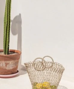 Village Thrive Baskets Sama Seagrass Tote Bag