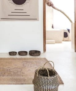 Village Thrive Tropika Seagrass Basket Home Goods 1 Village Thrive Tropika Seagrass Basket Home Goods