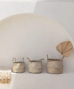Village Thrive Tropika Seagrass Basket Home Goods 8 Village Thrive Tropika Seagrass Basket Home Goods