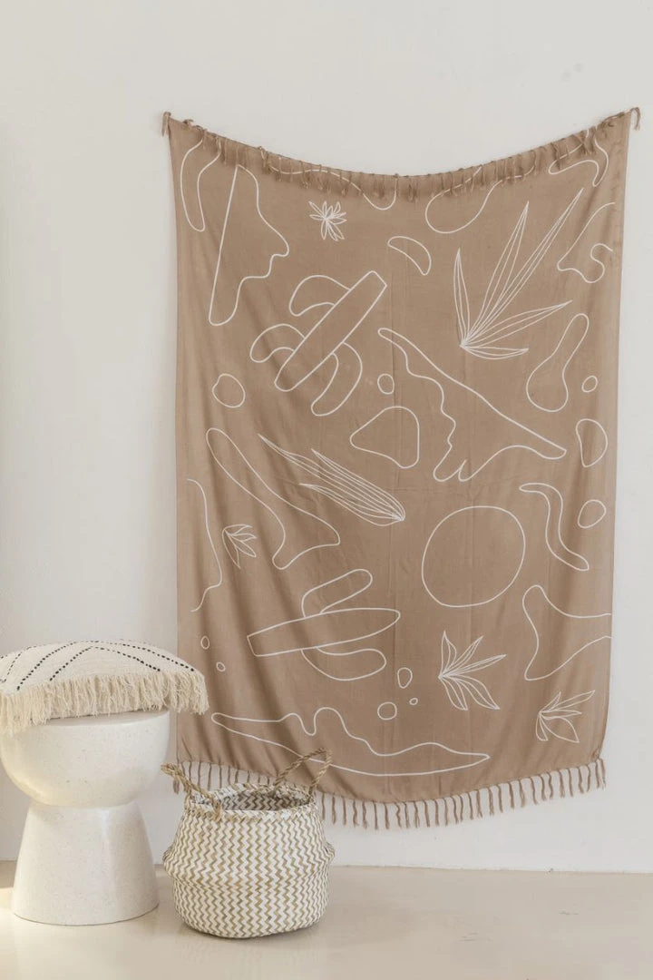 Village Thrive Tropika Seagrass Basket Home Goods Village Thrive Tropika Seagrass Basket Home Goods