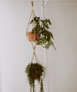 Village Thrive Wood Beaded Plant Hangers Home Goods 7 Village Thrive Wood Beaded Plant Hangers Home Goods
